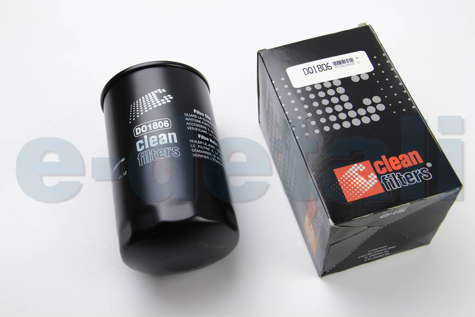 DO1806 CLEAN FILTERS Фильтр масла MAN
